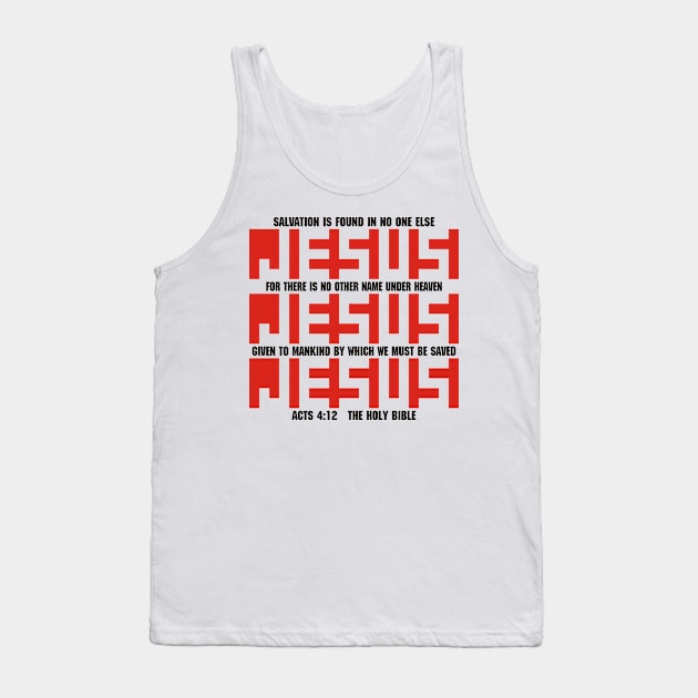 JESUS Tank Top by Flabbart